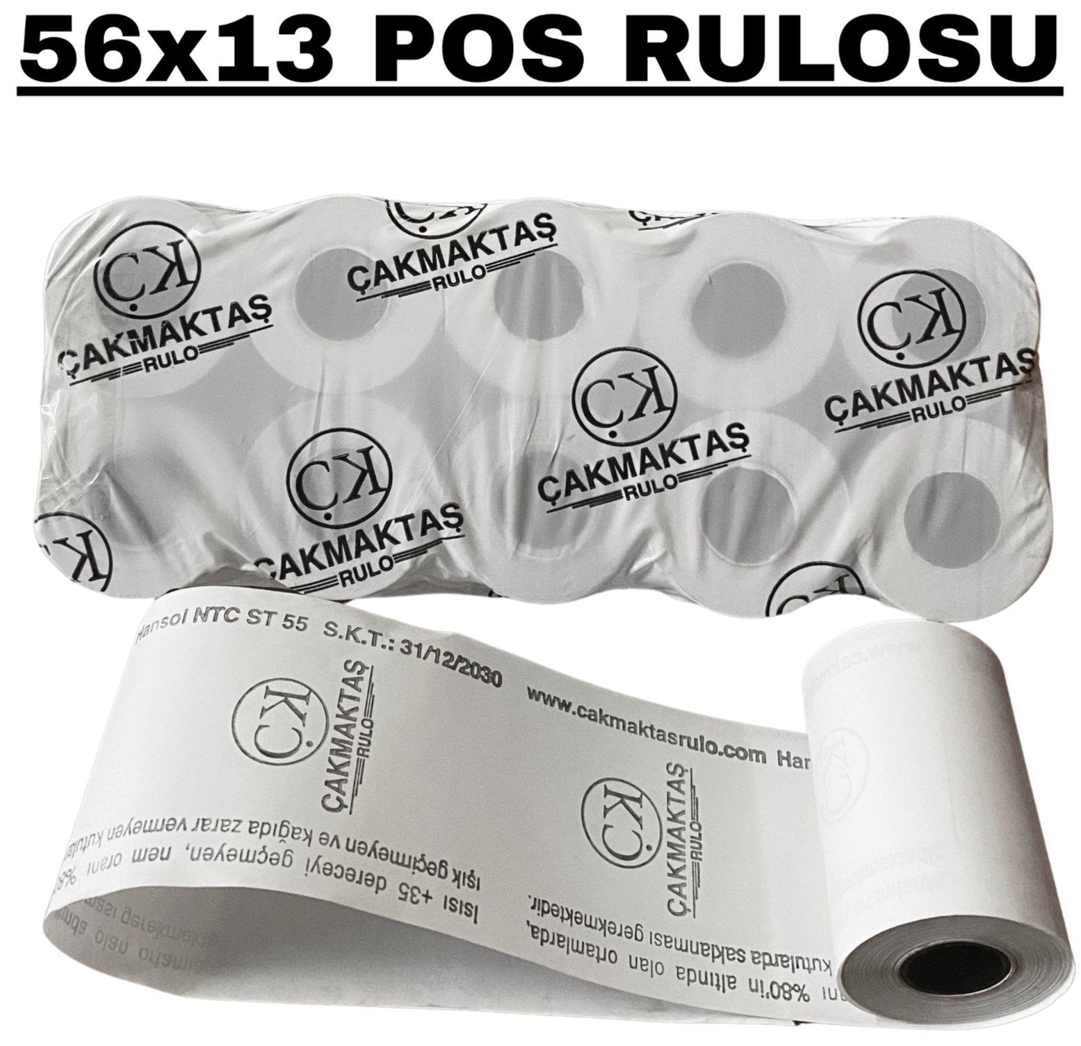 56x13 Yazarkasa Pos Rulosu