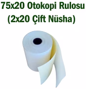 75X20m 2 Nüsha Otocopy Rulo (75x40) TTS Taşıt Tanıma Rulosu